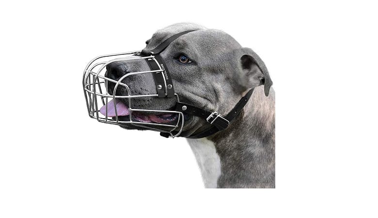 BronzeDog Metal Wire Dog Muzzle